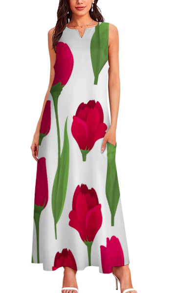 Puccelli Roses designer dress